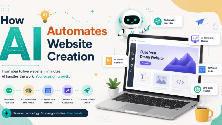 How AI Automates Website Creation